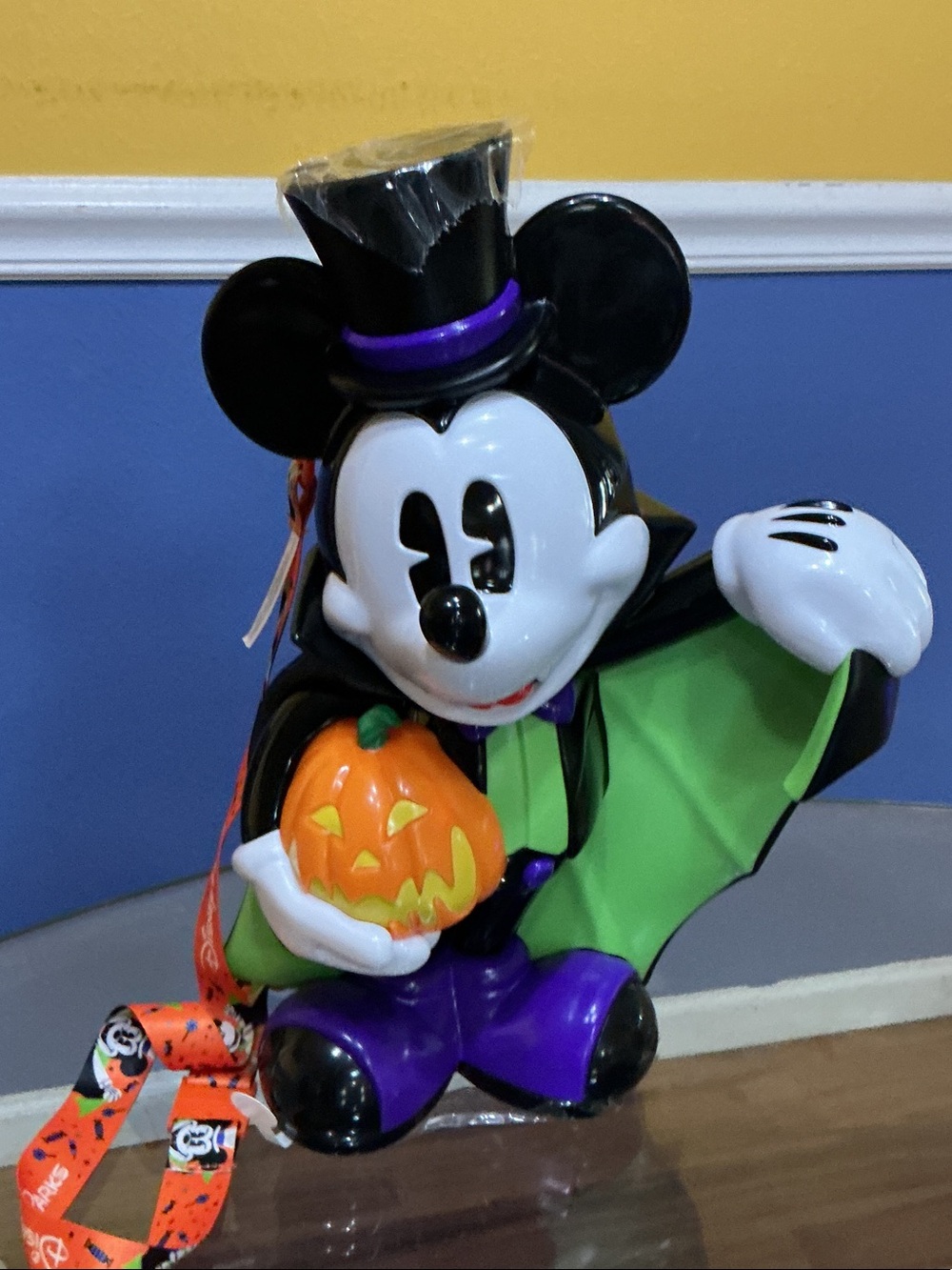 Mickey Mouse Halloween Vampire Costume Figure popcorn 🍿 bucket nwt 2026 Disney